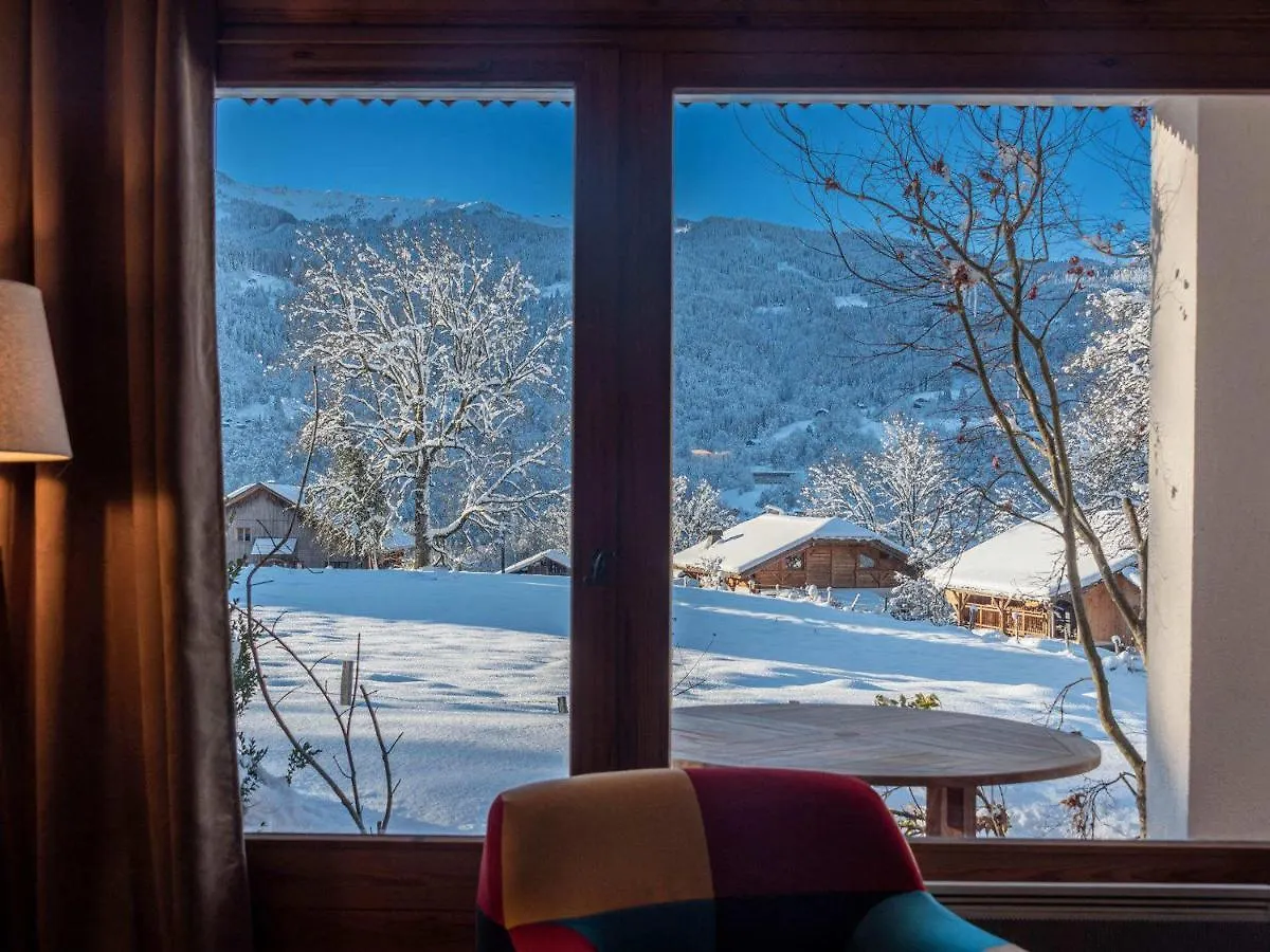 Appartement Calme Et Nature Sur Les Hauteurs De Samoens - Residence Les Fermes Du Villard - Fr-1-629-110